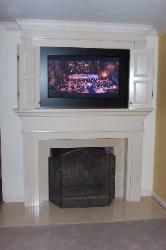 Mantel with Overmantel